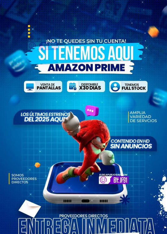 Amazon Prime 1 Pantalla