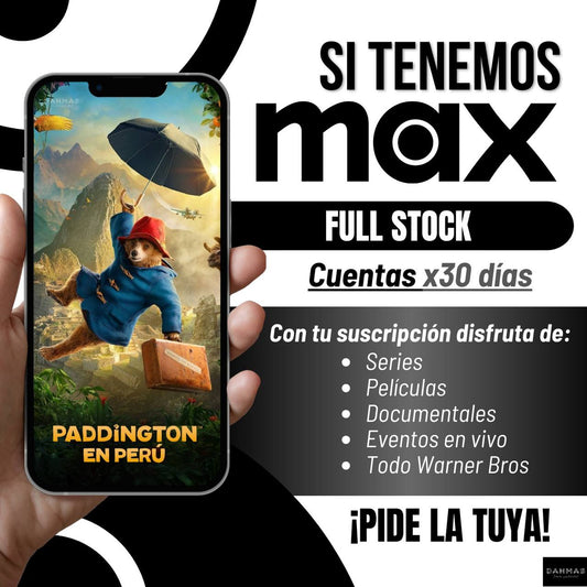 HBO MAX 1 Pantalla
